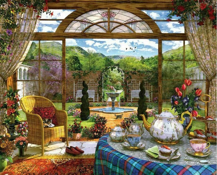 Springbok - The Conservatory - 1000 Piece Jigsaw Puzzle