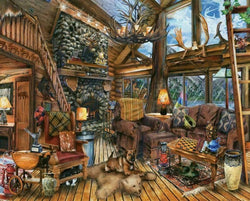 Springbok - The Hunting Lodge - 1000 Piece Jigsaw Puzzle