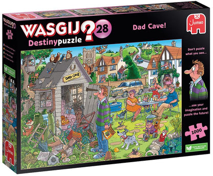 Wasgij Destiny 28 Dad Cave! - 1000 Piece Jigsaw Puzzle