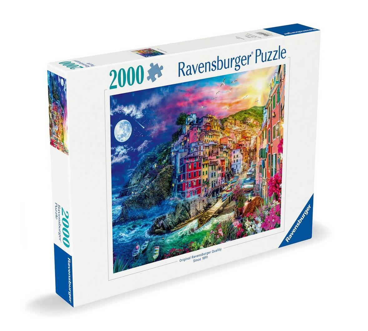 Ravensburger - Colourful Cinque Terre - 2000 Piece Jigsaw Puzzle