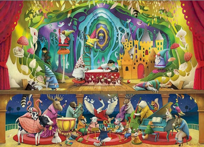 Ravensburger - Snow White and the 7 Gnomes - 1000 Piece Jigsaw Puzzle