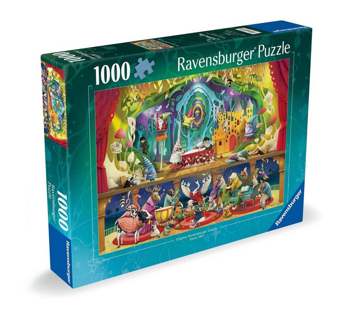 Ravensburger - Snow White and the 7 Gnomes - 1000 Piece Jigsaw Puzzle