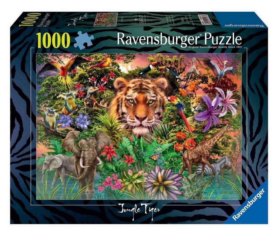 Ravensburger - Jungle Tiger - 1000 Piece Jigsaw Puzzle