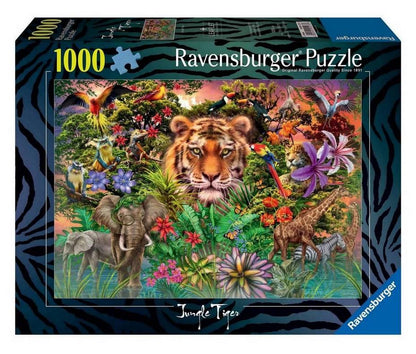 Ravensburger - Jungle Tiger - 1000 Piece Jigsaw Puzzle