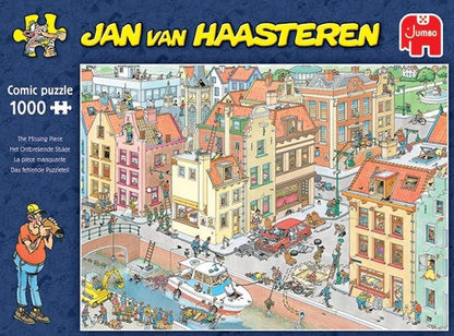 Jan Van Haasteren - The Missing Piece - 1000 Piece Jigsaw Puzzle