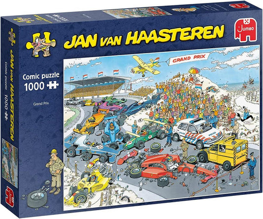 Jan Van Haasteren - Grand Prix - 1000 Piece Jigsaw Puzzle