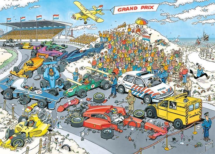 Jan Van Haasteren - Grand Prix - 1000 Piece Jigsaw Puzzle