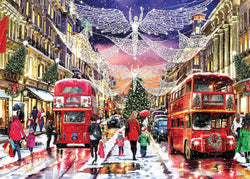 Gibsons - Regent Street at Christmas - 1000 Piece Jigsaw Puzzle