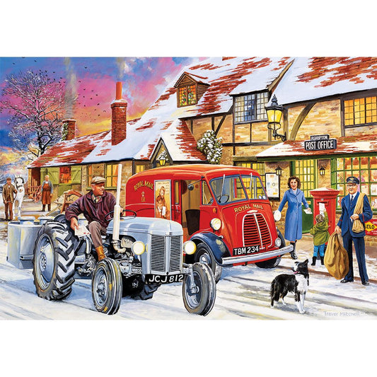 Gibsons - Winter Post - 500 Piece Jigsaw Puzzle