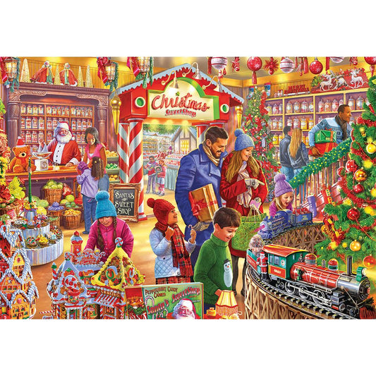 Gibsons - Santa's Sweetshop  - 250XL Piece Jigsaw Puzzle