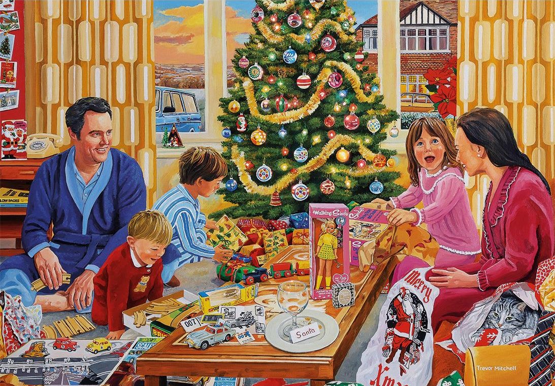 Gibsons - A Christmas to Remember - 4 x 500 Piece Jigsaw Puzzle