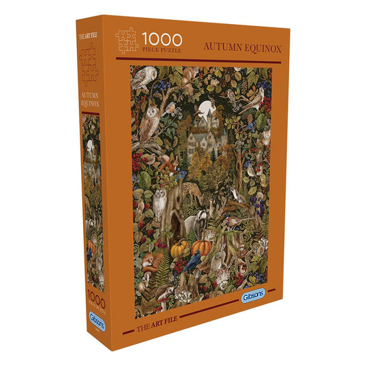 Gibsons - The Art File Autumn Equinox - 1000 Piece Jigsaw Puzzle