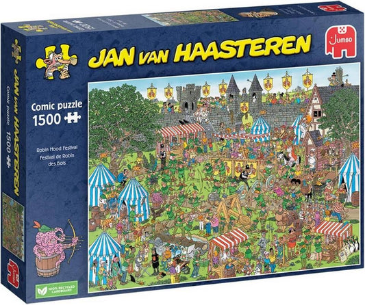 Jan Van Haasteren - Robin Hood Festival - 1500 Piece Jigsaw Puzzle