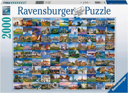 Ravensburger - 99 Places in Europe - 2000 Piece Jigsaw Puzzle