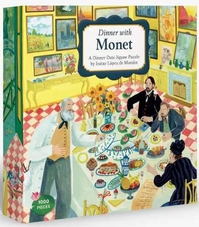 Thames & Hudson - Dinner with Monet - 1000 Piece Jigsaw Puzzle