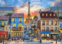 Castorland - Streets of Paris - 500 Piece Jigsaw Puzzle