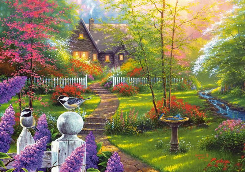 Castorland - Secret Garden - 500 Piece Jigsaw Puzzle