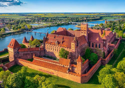 Castorland - View of The Malbork Castle Poland - 500 Piece Jigsaw Puzzle