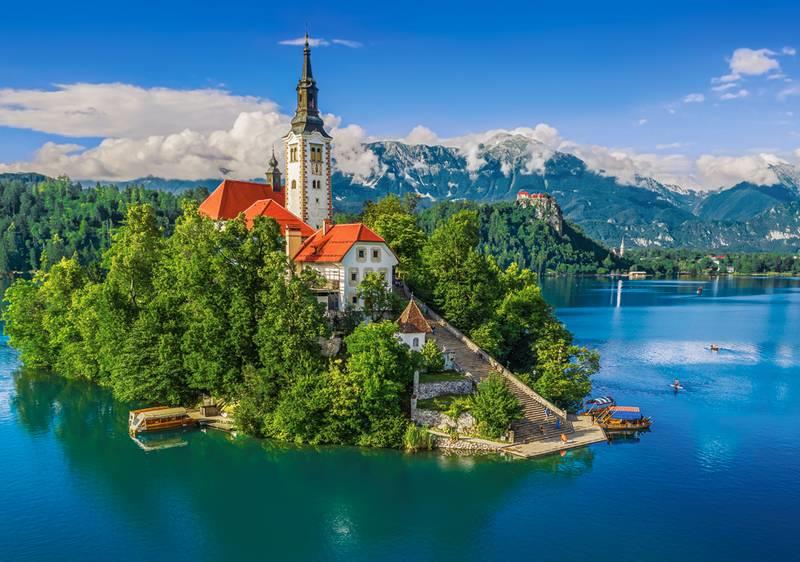 Castorland - Bled Slovenia - 500 Piece Jigsaw Puzzle