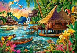 Castorland - Tropical Island - 1000 Piece Jigsaw Puzzle