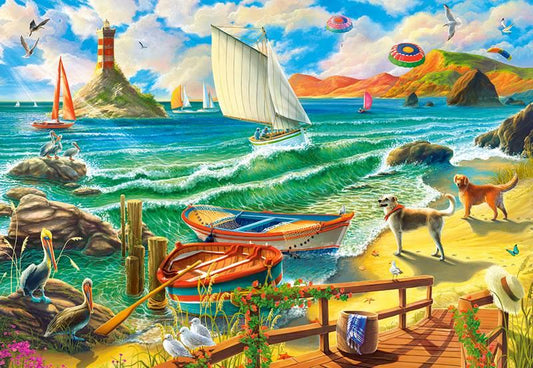 Castorland - Weekend at the Seaside - 1000 Piece Jigsaw Puzzle