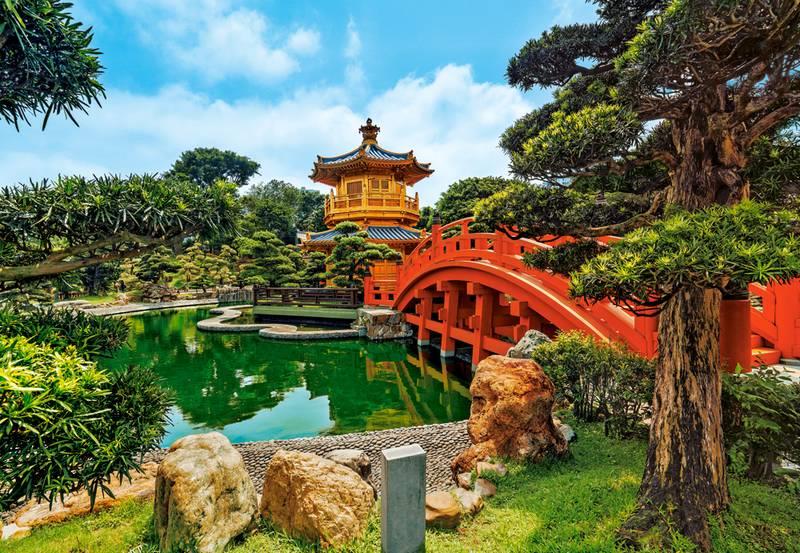 Castorland -  Nan Lian Garden Hongkong - 1000 Piece Jigsaw Puzzle