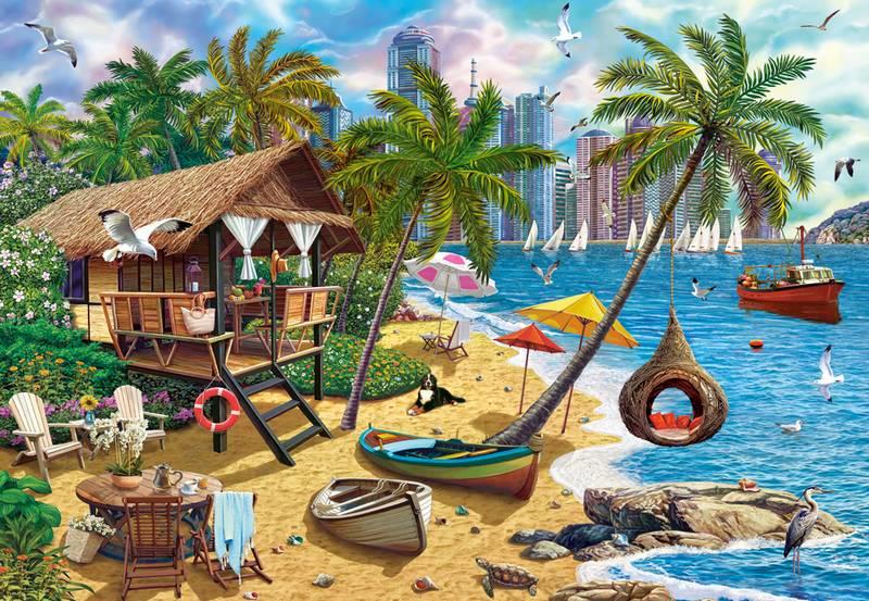 Castorland - Summer in the City - 1000 Piece Jigsaw Puzzle