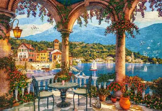 Castorland - Mediterranean Veranda - 1000 Piece Jigsaw Puzzle