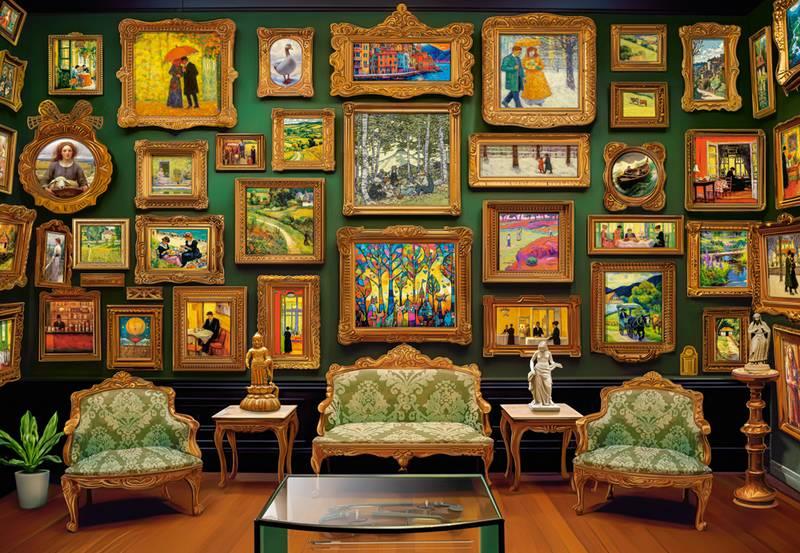 Castorland - Art Gallery - 1000 Piece Jigsaw Puzzle