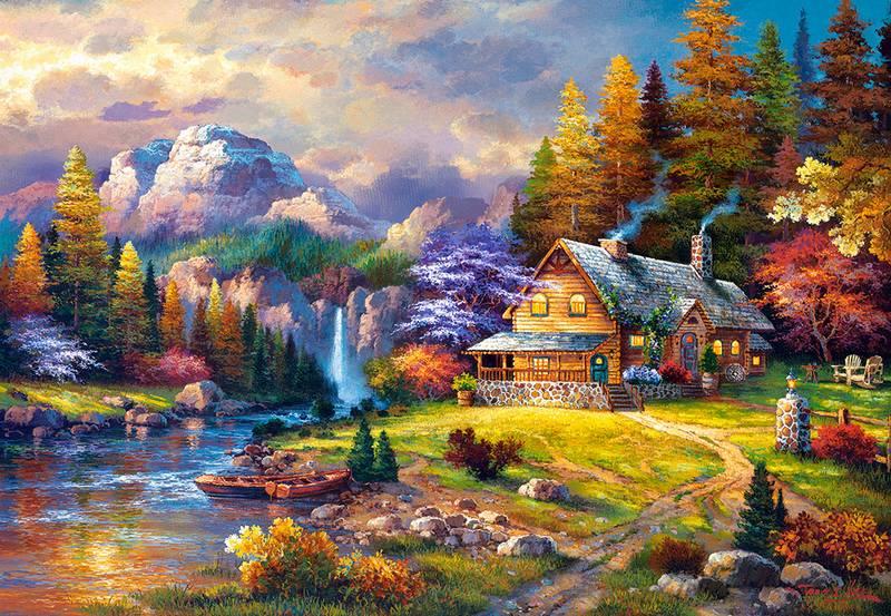 Castorland - Mountain Hideaway - 1500 Piece Jigsaw Puzzle