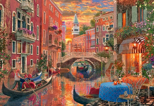 Castorland - Romantic Evening in Venice - 1500 Piece Jigsaw Puzzle