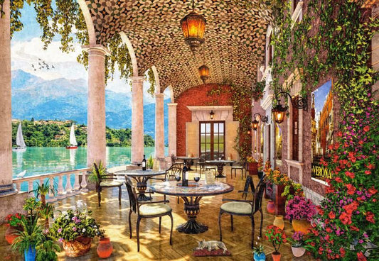 Castorland - Lakeside Terrace - 1500 Piece Jigsaw Puzzle