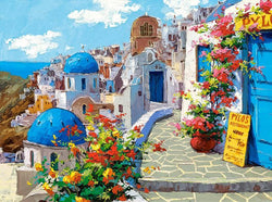 Castorland - Spring in Santorini - 2000 Piece Jigsaw Puzzle