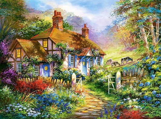 Castorland - Forest Cottage - 3000 Piece Jigsaw Puzzle