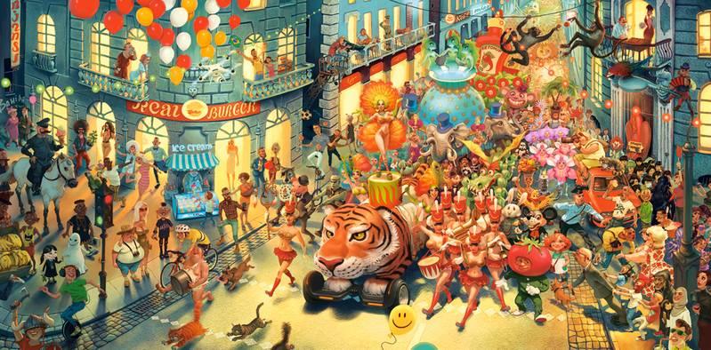 Castorland - Carnaval in Rio - 4000 Piece Jigsaw Puzzle