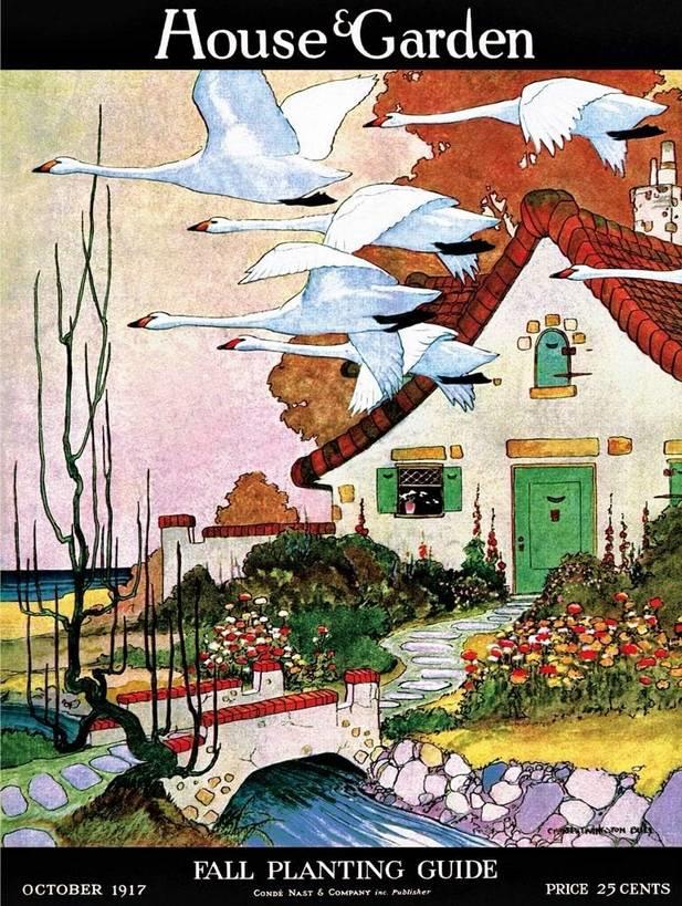 New York Puzzle Company Swan Cottage, 1000-piece jigsaw puzzle