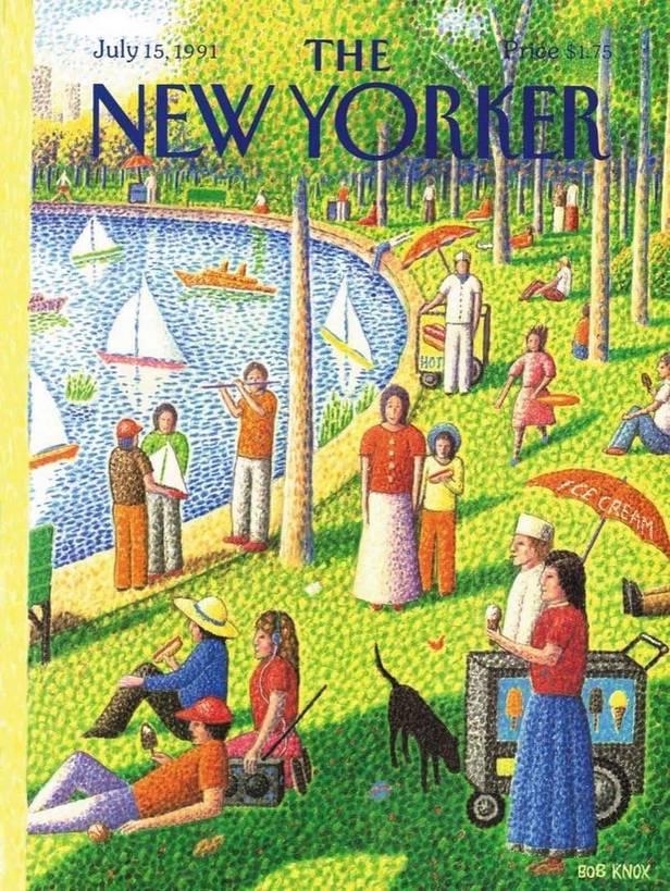 New York Puzzle Company - Sunday Afternoon in Central Park - 1000 Piece Jigsaw Puzzle