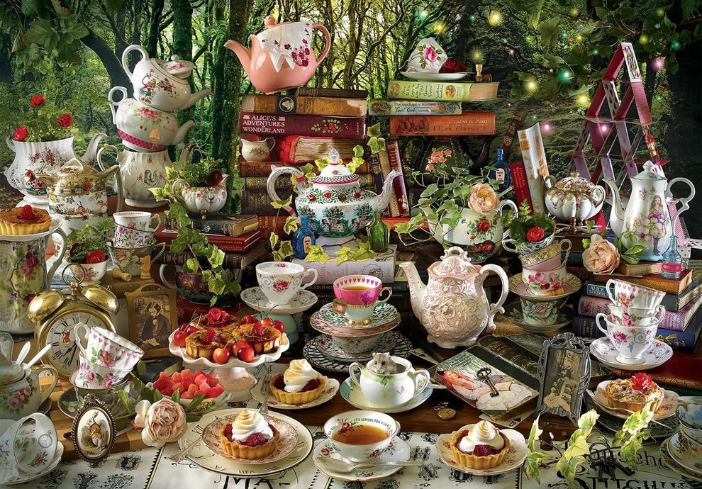 Wentworth Time for Tea 500 Piece Wooden Jigsaw Puzzle The