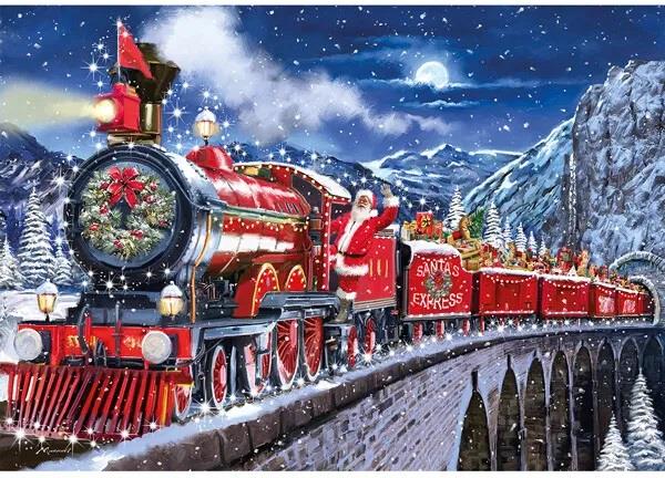 Wentworth - Santa Express - 250 Piece Wooden Jigsaw Puzzle