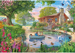 Wentworth - Summer at the Lake - 250 Piece Wooden Jigsaw Puzzle