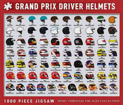 Coach House Partners - Grand Prix Driver Helmets - 1000 Piece Jigsaw Puzzle