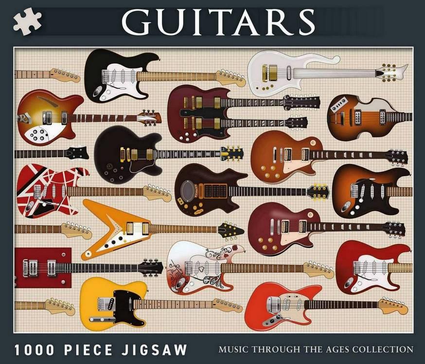 Coach House Partners - Guitars - 1000 Piece Jigsaw Puzzle