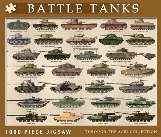 Coach House Partners - Tanks - 1000 Piece Jigsaw Puzzle