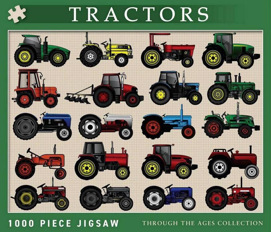 Coach House Partners - Tractors - 1000 Piece Jigsaw Puzzle