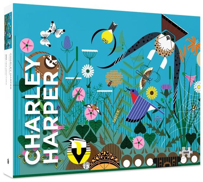 Pomegranate - Charley Harper - Wild Summer - 1000 Piece Jigsaw Puzzle