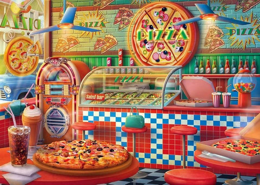 Springbok - The Pizza Shop - 1000 Piece Jigsaw Puzzle