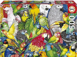 Educa - Parrots - 500 Piece Jigsaw Puzzle