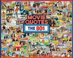 White Mountain - Movie Quotes The 80's - 1000 Piece Jigsaw Puzzle