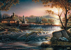 Schmidt - Terry Redlin - Lights in the Wilderness - 1000 Piece Jigsaw Puzzle