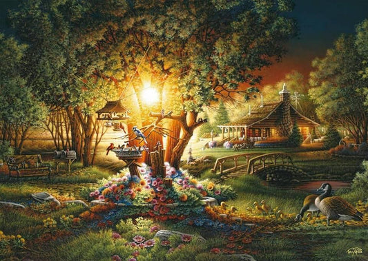 Schmidt - Terry Redlin - Magnificent Spring Glow - 1000 Piece Jigsaw Puzzle